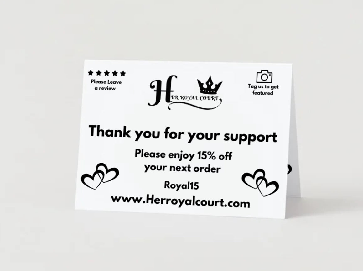 Reign & Promote Card