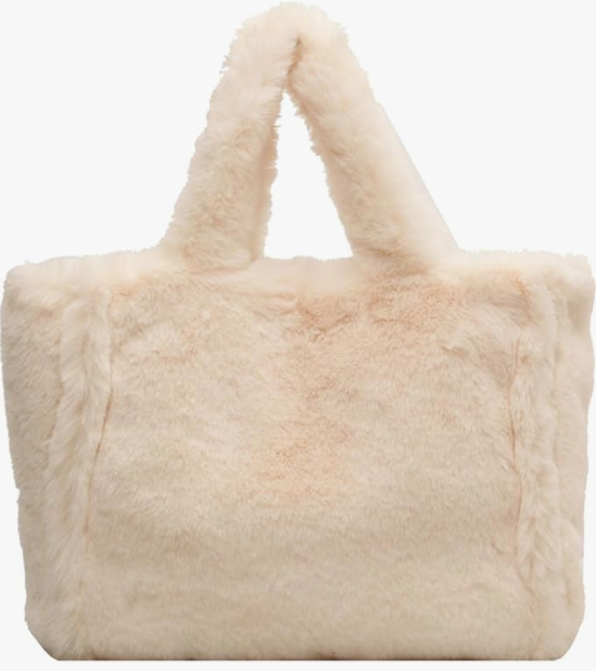 Regal Faux Fur Tote Bag